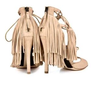 Marissa Webb, blush heeled sandal, size 37 - 7m